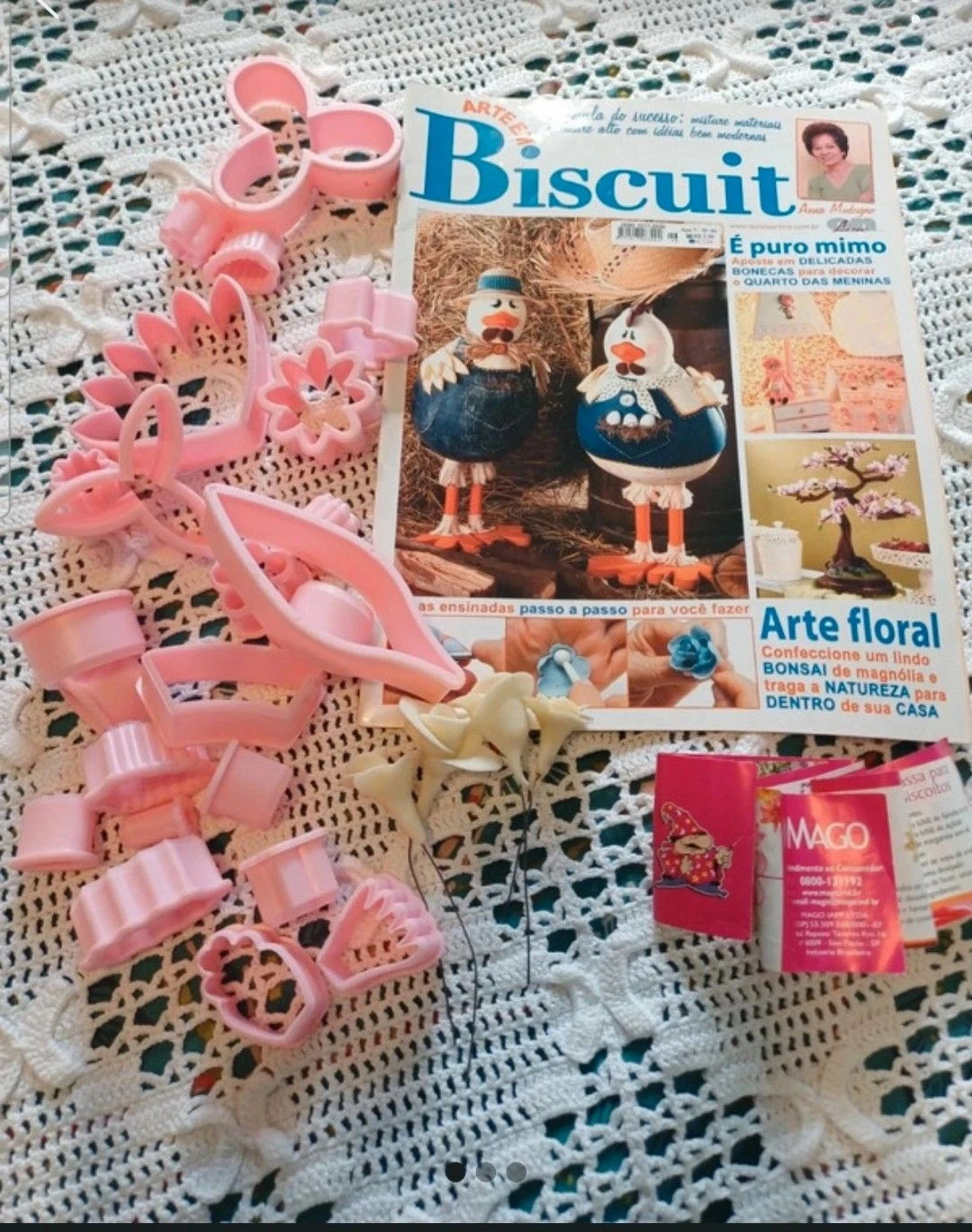 Cortantes para biscuit e revista